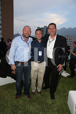 David Budnik, José Luis Camps y Eduardo Villarreal