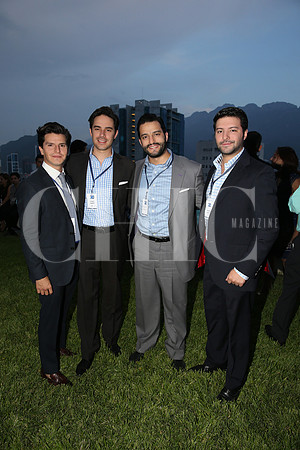 Christian Joffory, Sergio Mireles, Mauricio Mireles y Rodrigo Mireles