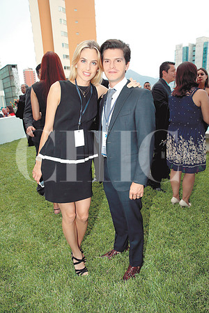 Mónica Velasco de Joffroy y Christian Joffroy
