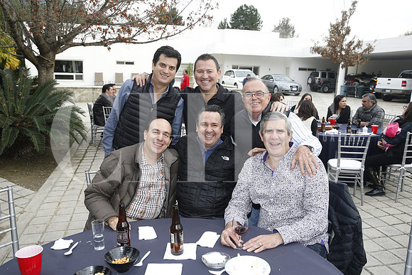 Gabriel González, Héctor Ruiz, César Garza, Juan Rodarte, Miguel Ángel Abramo y Gerardo Abramo