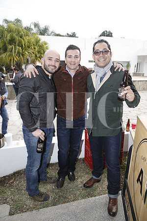 Héctor Velarde, José María Urrutia e Iván Pérez