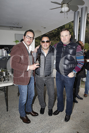 Cliserio González, Rafael Villasana y César Vidales