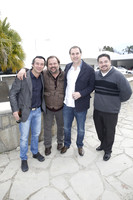 Jean Piero Amodio, Luis Carlos Martínez, Adrián Martínez y Juan Ramón Palacios