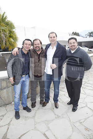 Jean Piero Amodio, Luis Carlos Martínez, Adrián Martínez y Juan Ramón Palacios