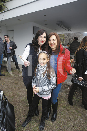 Jéssica Taméz. Alejandra Hinojosa de Lombard y Camila Gutiérrez