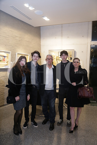Loreta Vargas, Franco Vargas, Alberto Vargas, Mateo Vargas y Denis de Vargas 1