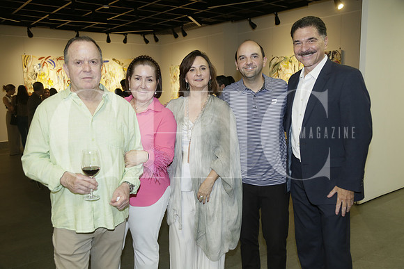 Eduardo De la Garza, Martha Leal, Verónica Sada, Gaspar Sada y Gerardo Priego