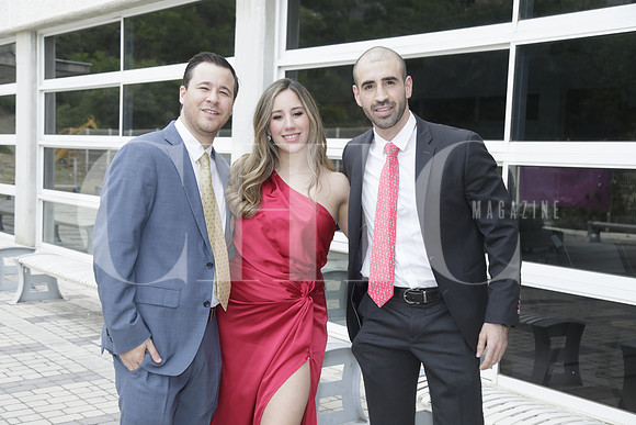 Jorge Lazo, Lily Moncada y Hugo Mátar