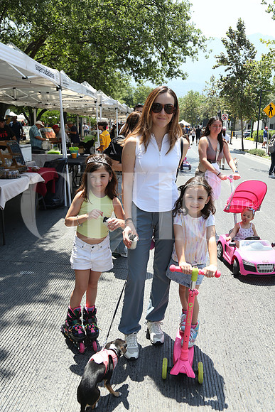 Sonia Menchaca, Balbina Calles y Ximena Calles
