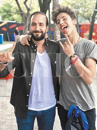 Mauricio Farah y Juanpa Zurita