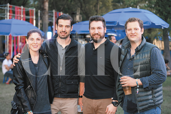 Cristy Ovalle, Eugenio Paez, Pilco Paez y Carlos Cantú (1)