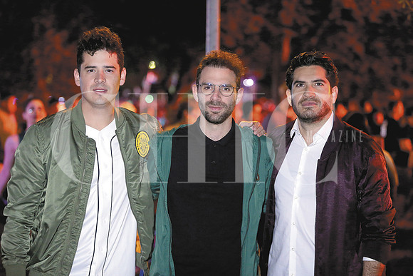Martín Fraygosa, Gabo Fernández y Tavo Fernández (3)