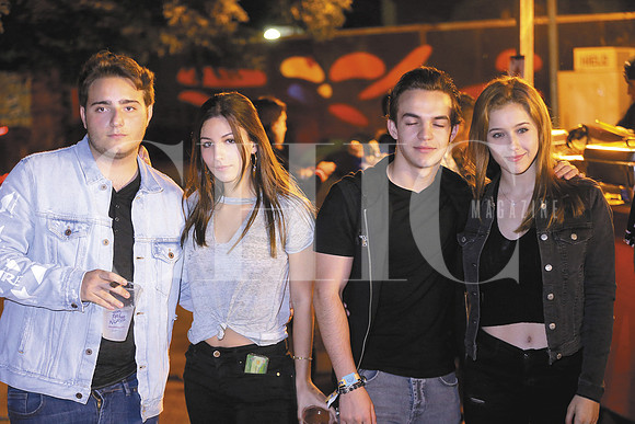 Nacho Muñoz, Vale Kalifa, Alberto Sada y Emilia Bueno