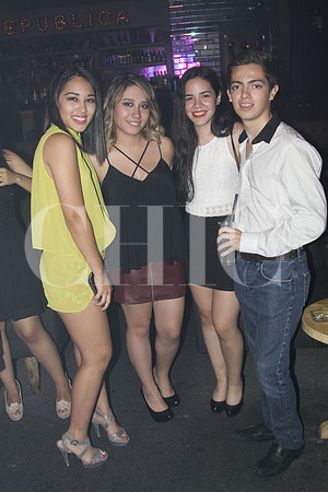 Ana Cecy Gutierrrez, Melissa Acosta, Laura Garza y Luis Miguel de la Garza