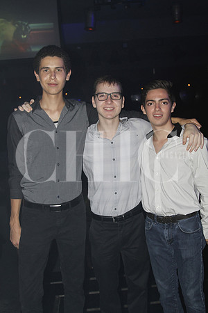 Oliver Gómez, Johan Kennedy y Luis Miguel de la Garza