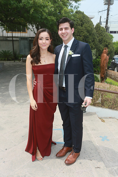 Samira Santos y Jorge Llaguno