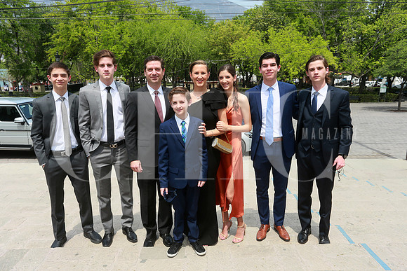 Juan Pablo Padilla, Gabriel Padilla, Gabriel Padilla, Erika Sada de Padilla, Andres Padilla, Erika Padilla, David Galindo y Rodrigo Padilla