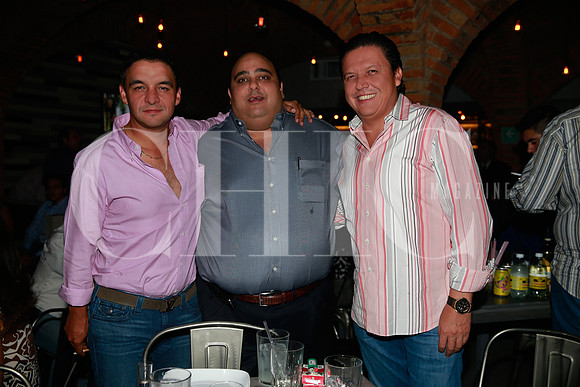Fernando de la Cruz, Eduardo Saide y Juan Ramos