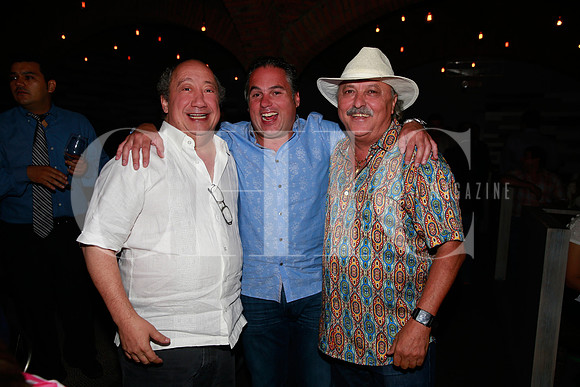 Miguel Kalifa, Juan Carlos Benavides y Arturo Garza