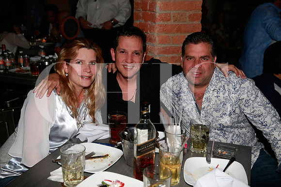 Brenda Erhard, Dante Decanini y Erick Erhard
