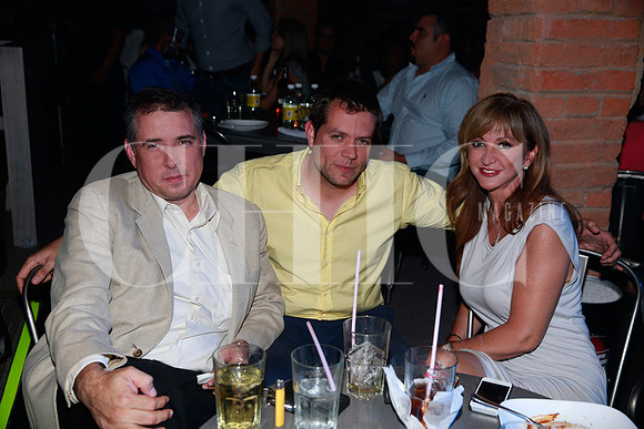 Miguel Cervantes, Alexander Creinberg y Adriana Maldonado