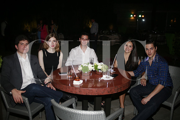 David Treviño, Marcela Villarreal, Rogelio Sepulveda, Brenda Lozano y Raafel Maldonado