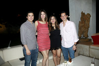 Ricardo Cavazos, Consuelo Sepulveda de Cavazos, Lorena de Weber y Eduardo Weber