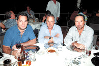Claudio Zambrano,  Patricio Garza y Víctor Gutiérrez