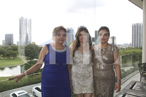 María Teresa Siller de Sepulveda, Roberta Calderon y Roberta Bremer de Calderón