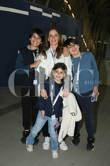 Patricio Cardenas, Cristina Ramos, Andrés Cardenas y Valentina Cardenas