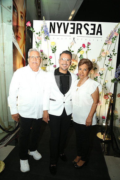 José Luis Leija, Sergio Leija y Martha de la Torre 1