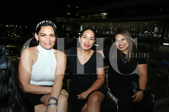 Priscila González, Angie Frias  y Marcela Barron