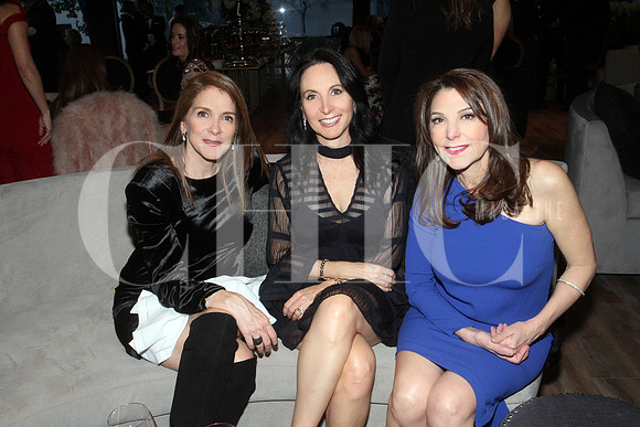Marcela Lobeira de Zambrano,  Lilya Gonzalez de Rumbaud y Maru Martinez de Torre