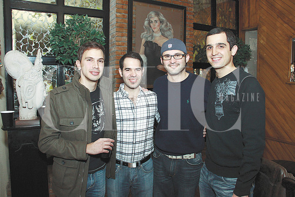 Luis Lauro González, Ramiro Cantú, Mariano Macías y Arturo Tafich
