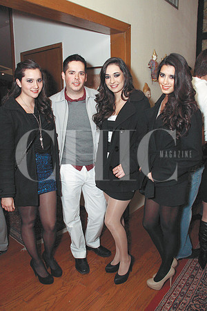 Ana Cecilia Garza, Alfonso Cárdenas, Andrea Casas y Claudia Leija