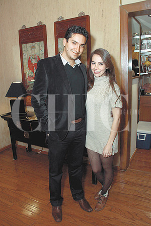 Rubén Levy y Evelyn Lozano