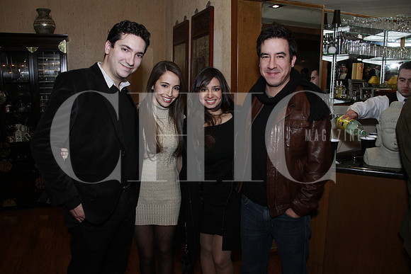 Rubén Levy, Evelyn Lozano, Laura Gómez De Almaguer y Rigo Almaguer