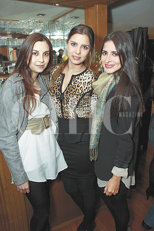 Gabriela Rubio, Beatriz Leonardo y Valeria De León