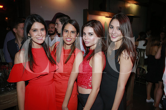 Paulina García, Mar Vales, Isabella Leal y Carolina Pérez
