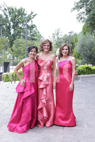 Susana Martínez, Lorena Sada y Lorena Garza 1