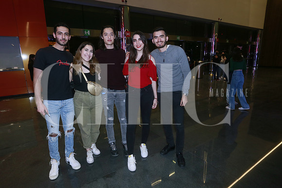 Martín Heredia, Aida Avilés, Yasuo Yasaki y María Rodríguez y Patricio Reyes