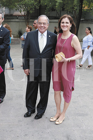 Gerardo Garza Sada y Lucía Sada de Garza