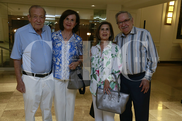 Manuel De la Maza, Angela Zambrano de De la Maza, Nora Nelly Cantú de Ayala y Gerardo Ayala