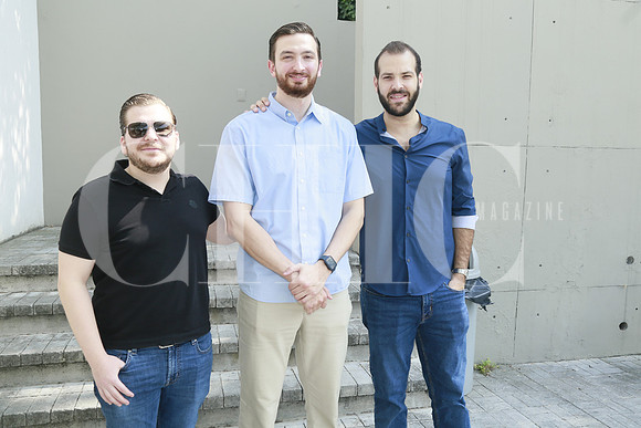 Luis Tapia, Daniel Garza y Pato Lozano