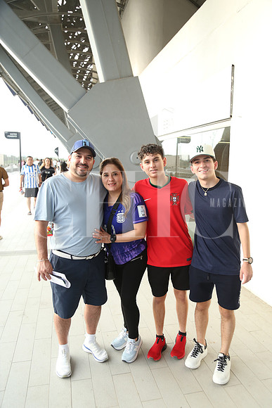 Daniel Barella, Gricelda García, Andrés Barella y Manuel Barella