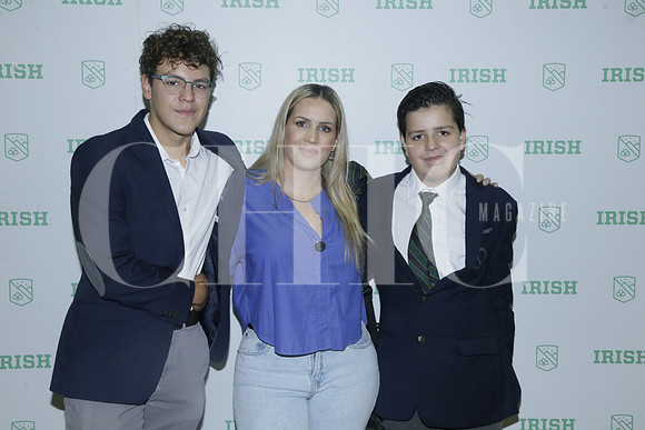 Reynaldo Castillo, Nelly Toussaint y Santiago Castillo