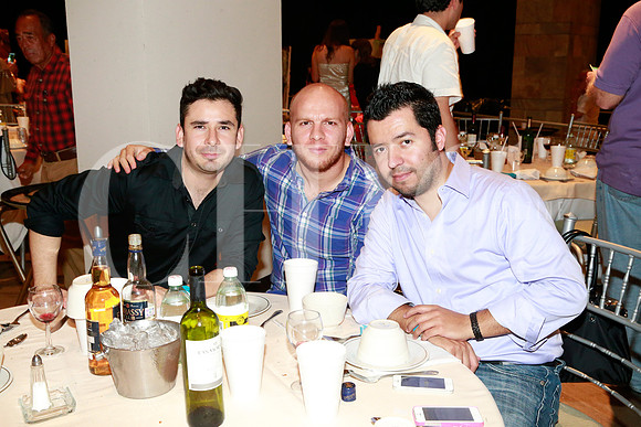 Juan Pablo Olivas, Gaspar Medina y Oscar Cantú