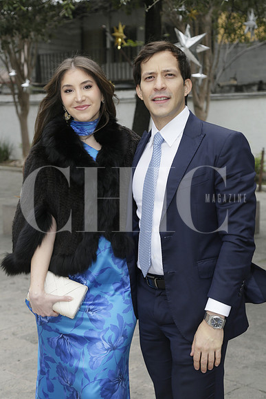 Marian Fernández y Diego Flores