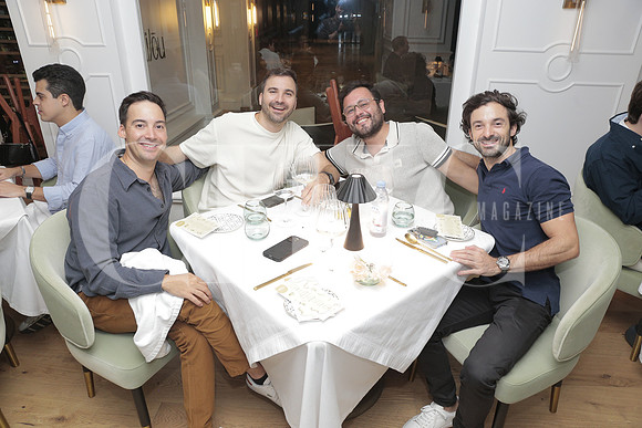 Eugenio Paez, Andrés Paras, Marlon Garza y Jaime Valdés 2