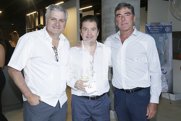 David Odriozola, Daniel Fores y Roberto Rodíguez